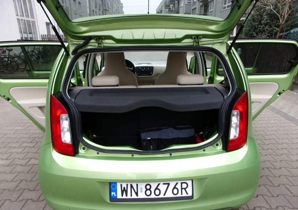 Skoda Citigo cena 24900 przebieg: 58000, rok produkcji 2012 z Warszawa małe 67